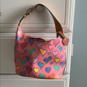 Dooney & Burke Heart Bucket Purse